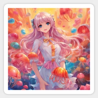 I'd be queen Sticker